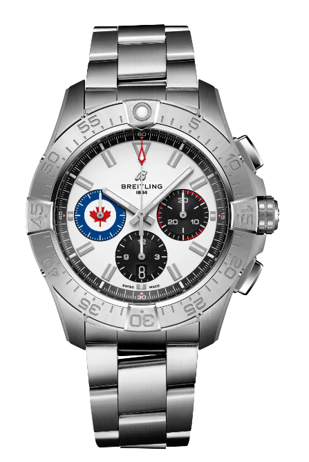 Review Breitling Avenger B01 Chronograph 44 Canadian Air Force Replica watch AB01473A1A1A1